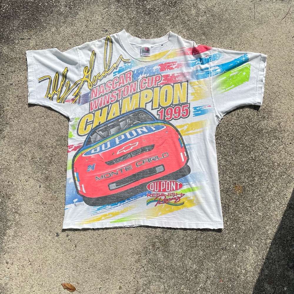 Vintage 1995 Jeff Gordon NASCAR Winston Cup Champion Shirt